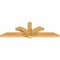 Ekena Millwork Redmond Rough Sawn Timber Gable Bracket, Western Red Cedar, 84"W x 28"H x 4"D x 6"F, 8/12 Pitch GBW084X28X0406RED00RWR - alternate 3